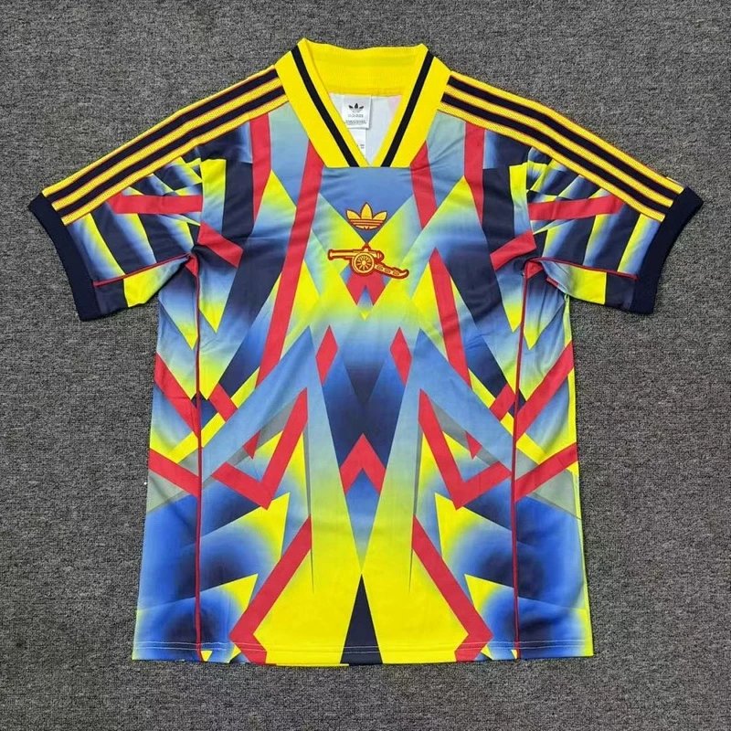 Arsenal retro jersey color - Style 32