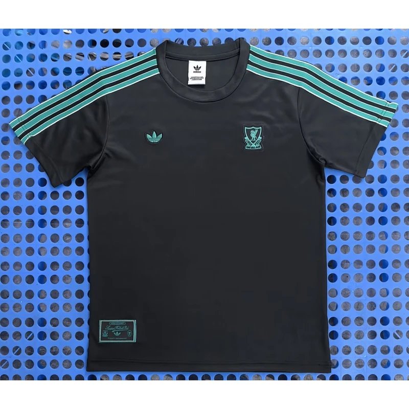 2025-2026 Liverpool Retro Black T-Shirt - Style 20