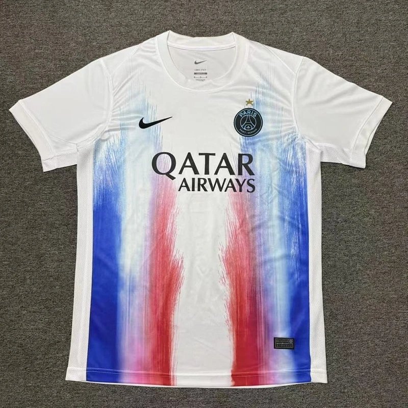 2026-27 Paris Saint-Germain White Special Edition Football Jersey - Style 25