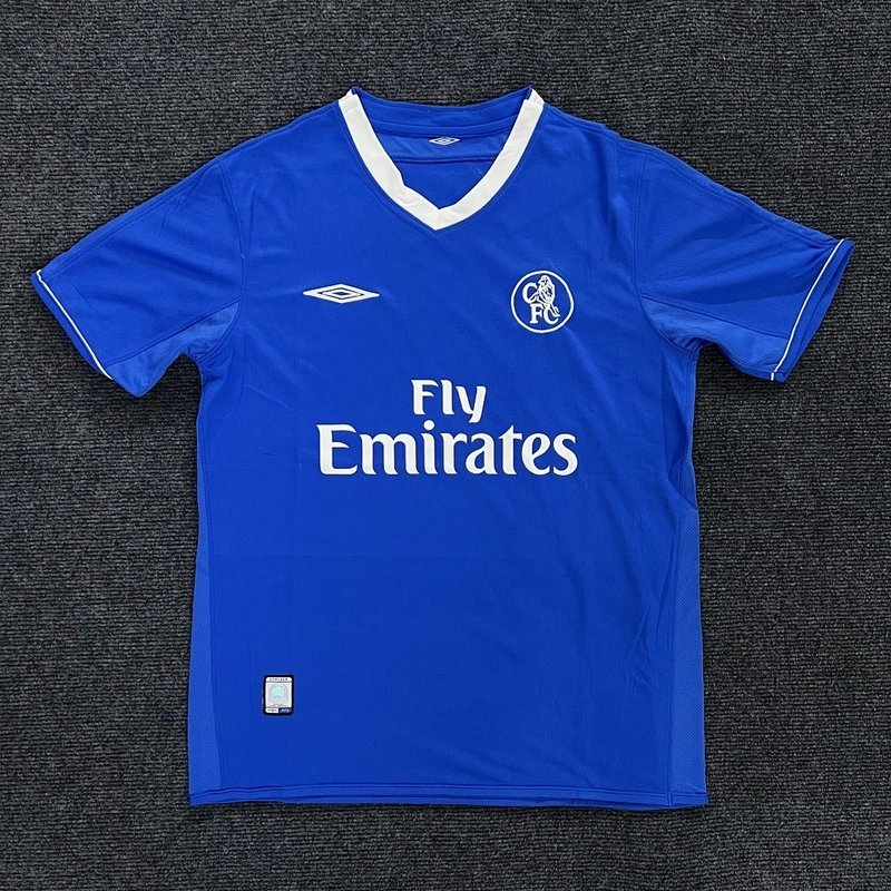 Chelsea home blue football jersey - Style 35