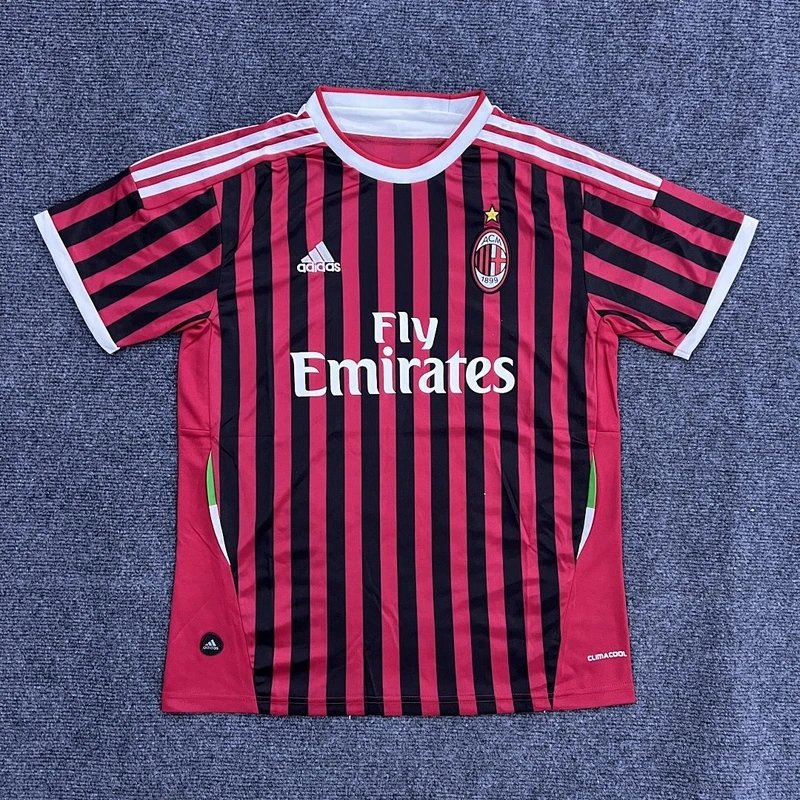 AC Milan Home Stripe Jersey - Style 16