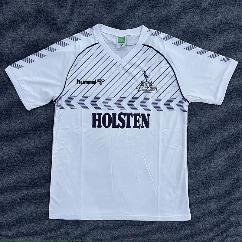 1986 Tottenham Hotspur Home White Jersey - Style 14