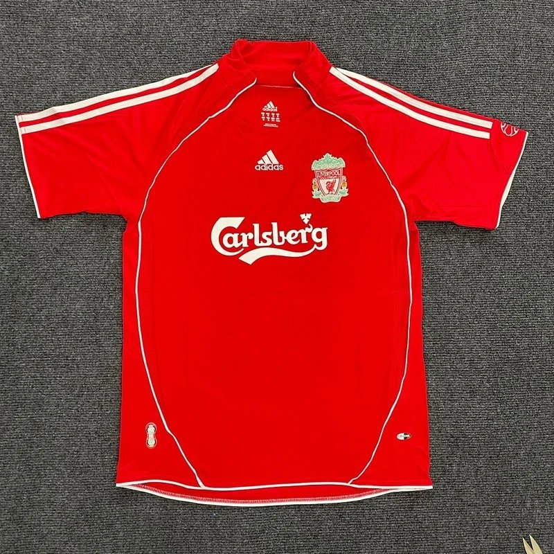 2007-2008 Liverpool Home Shirt - Style 13