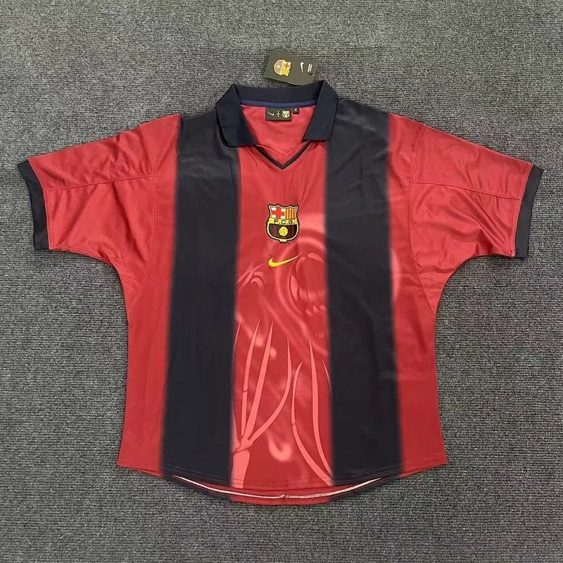 Barcelona Retro x Nike Vintage Football Jersey - Style 20
