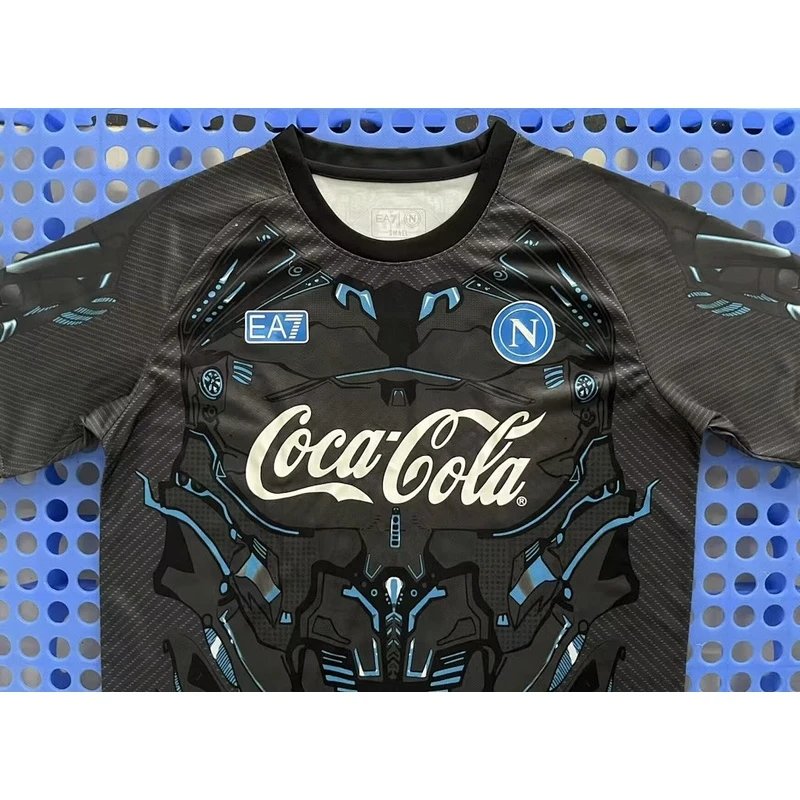 2025-2026 Napoli Universe Edition Black Football Jersey - Style 14
