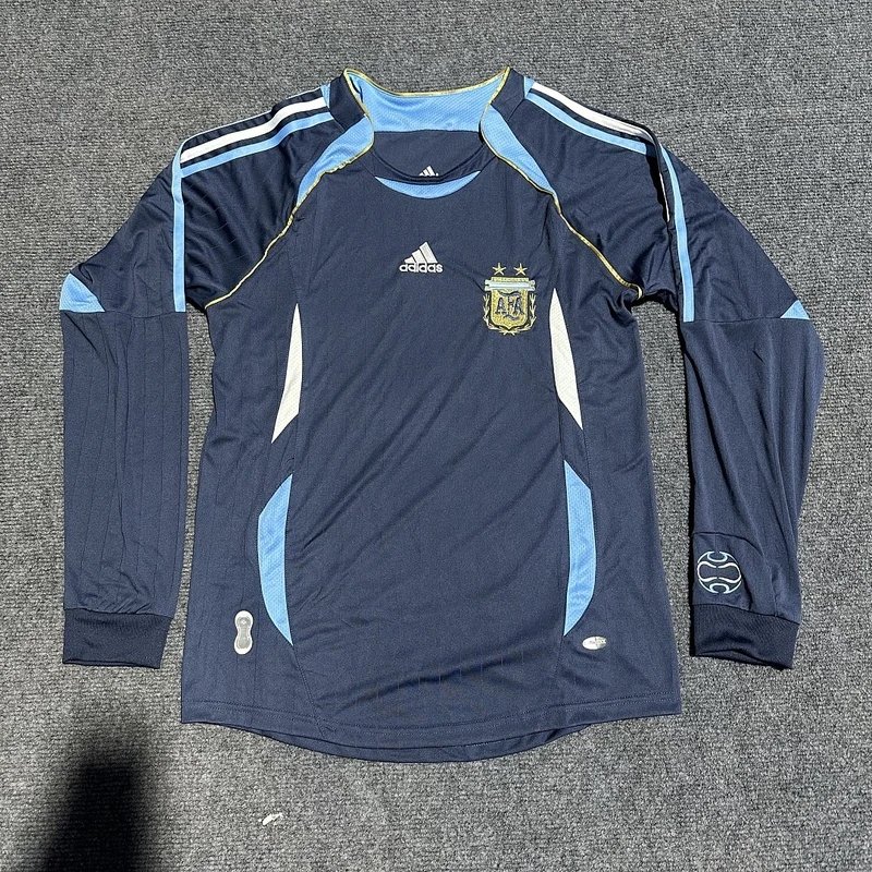 2006 Argentina Away Football Jersey - Style 18
