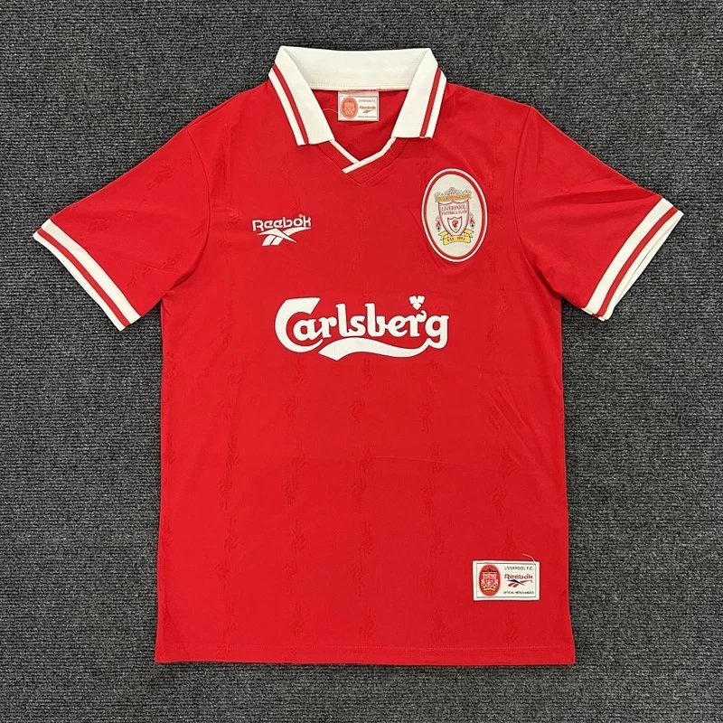 1996-1997 Liverpool Home Shirt - Style 33