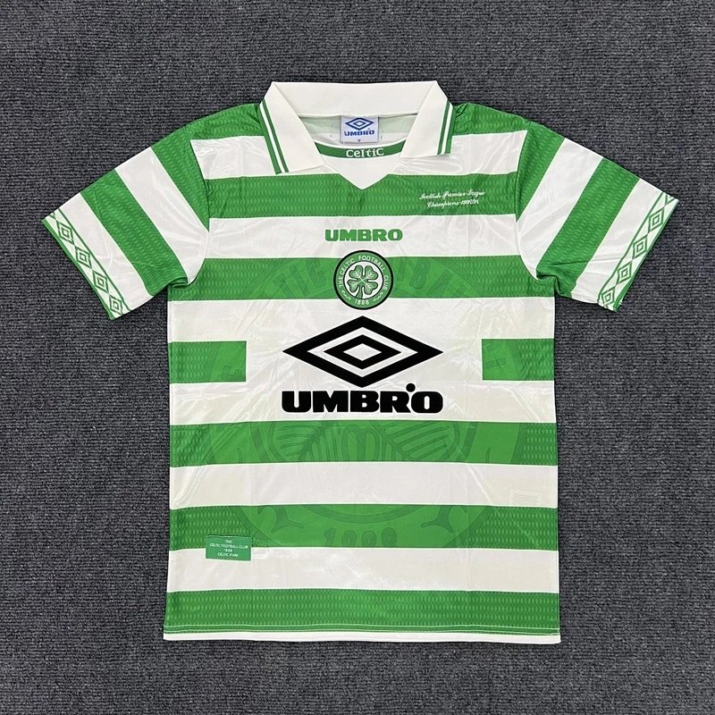 1997-1999 Celtic Home Shirt - Style 33