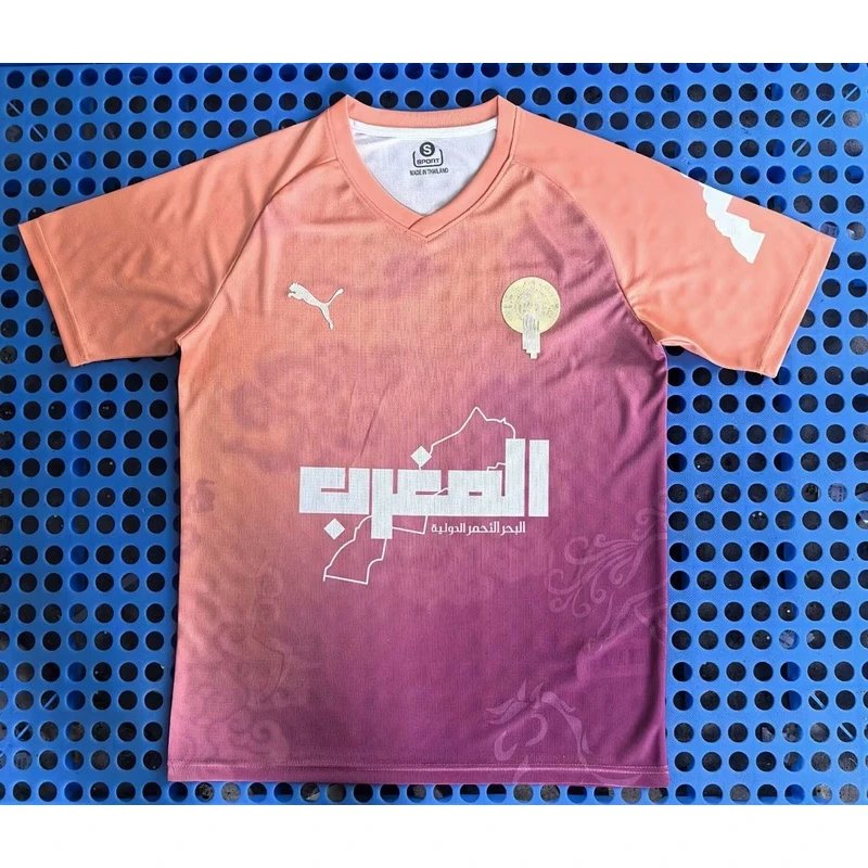 2025-2026 Morocco Cloud Version Orange Purple - Style 12
