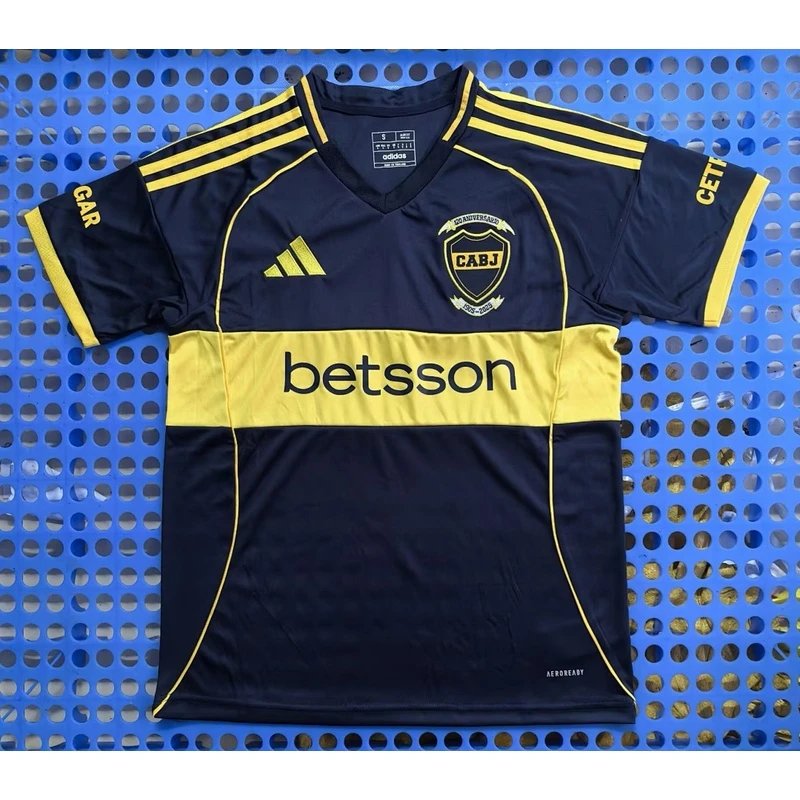 2025-2026 Boca Juniors Home Jersey - Style 34