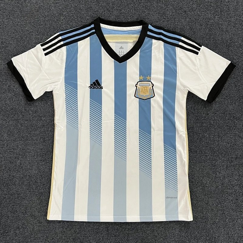 2014 Argentina Home Jersey - Style 20
