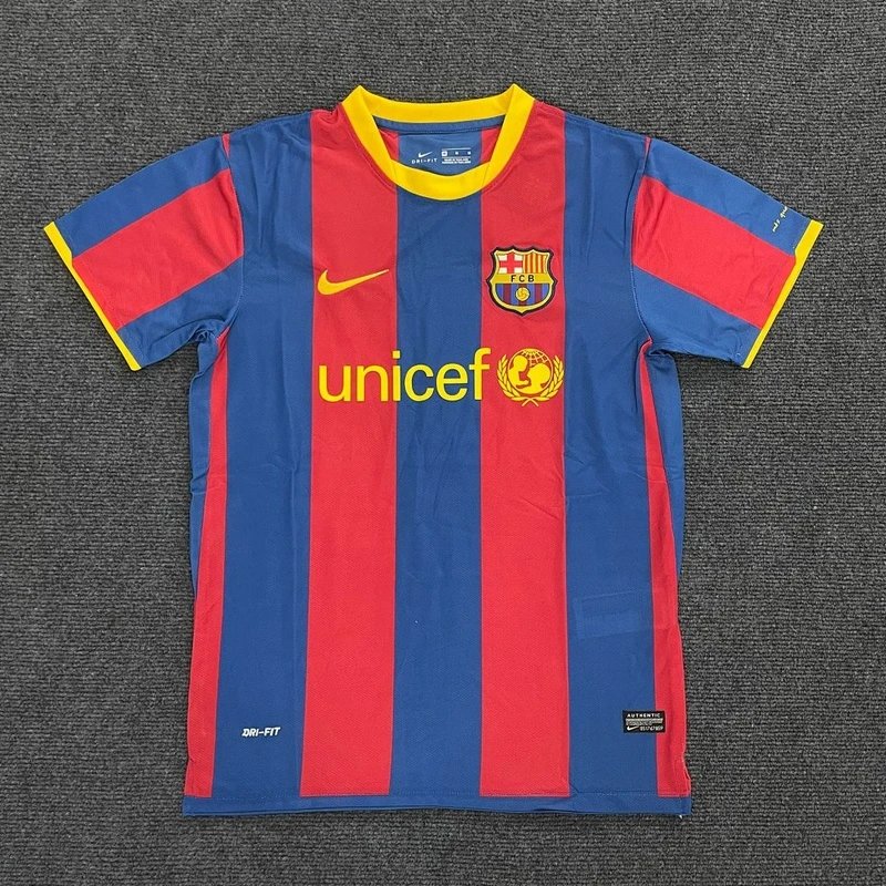 2010-2011 Barcelona Home Shirt - Style 24