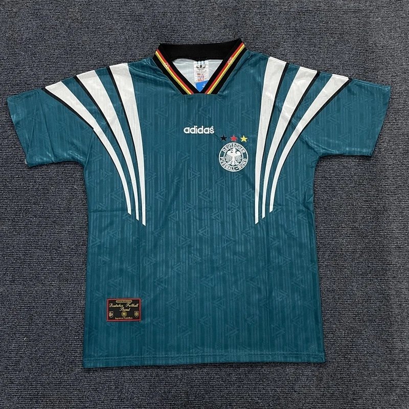 1996 Germany Away Football Jersey - Style 17