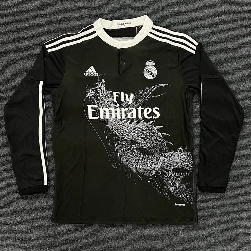 Real Madrid 2014-15 Home Long Sleeve - Style 1