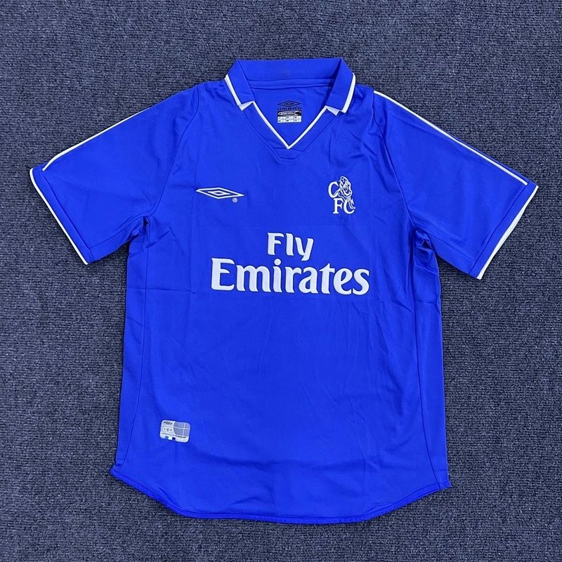 Chelsea home blue football jersey - Style 34