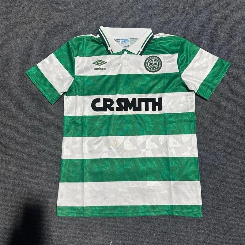 1988-1991 Celtic FC Home Shirt - Style 31