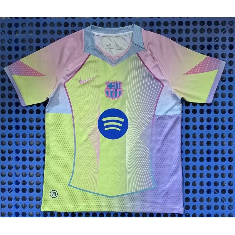 Barcelona Fluorescent Green Concept Jersey - Style 23