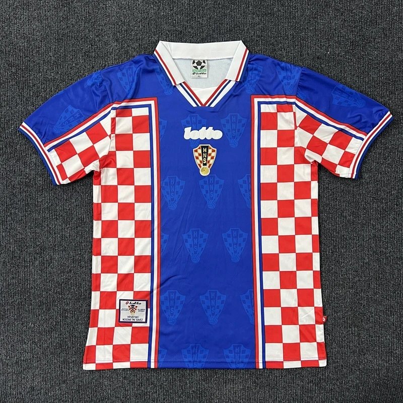 1998 Croatia Away Football Jersey - Style 30