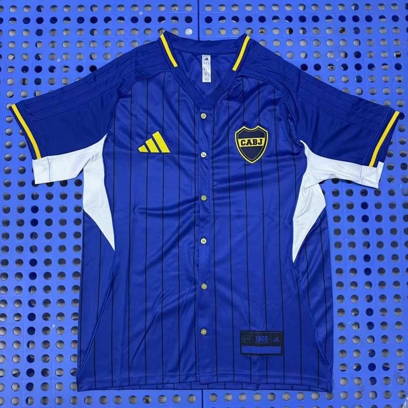 2025-2026 Boca Juniors Blue Football Jersey - Style 15