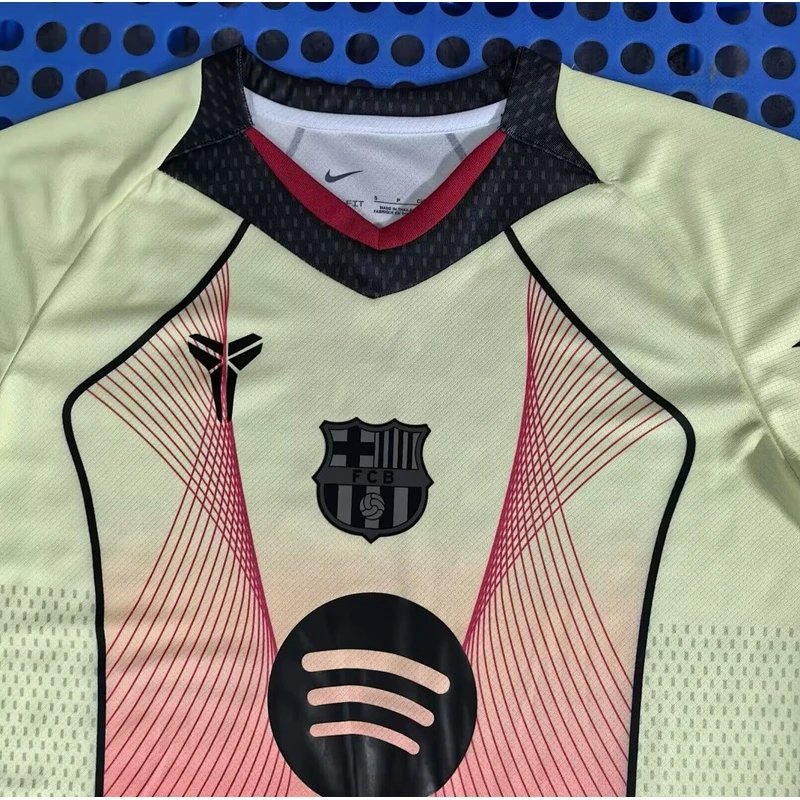 2025-2026 Barcelona Concept Edition Light Yellow Jersey - Style 14