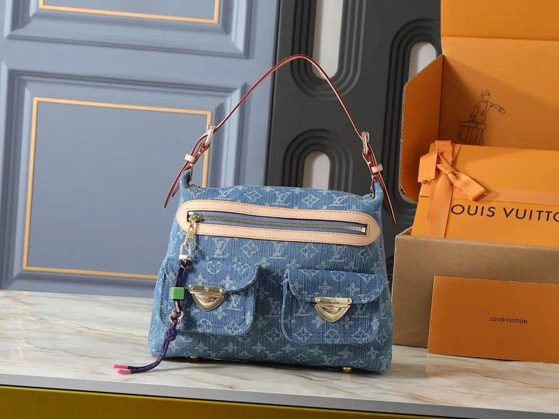 Louis Vuitton Baggy denim bag