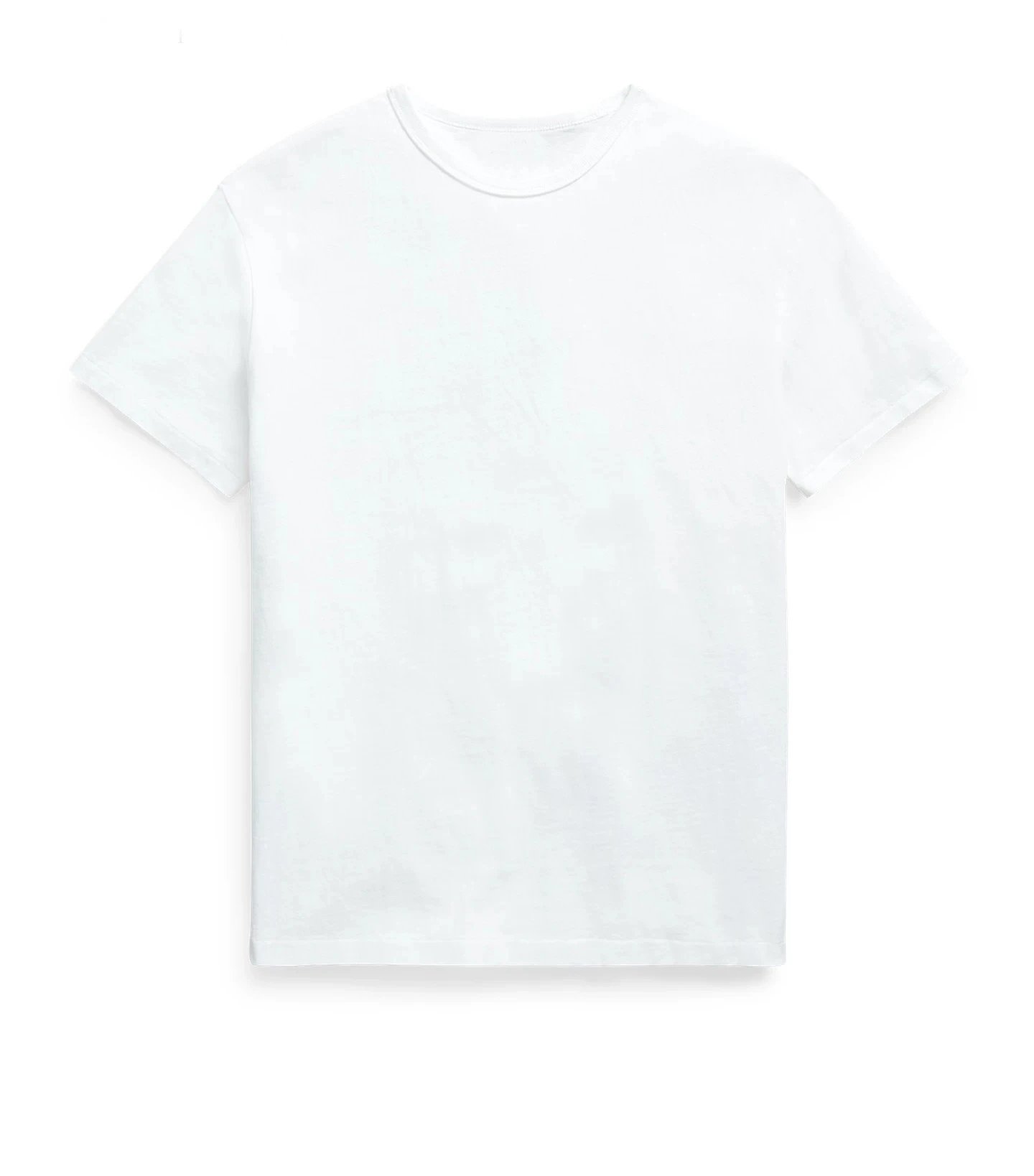 Classic pure white T-shirt