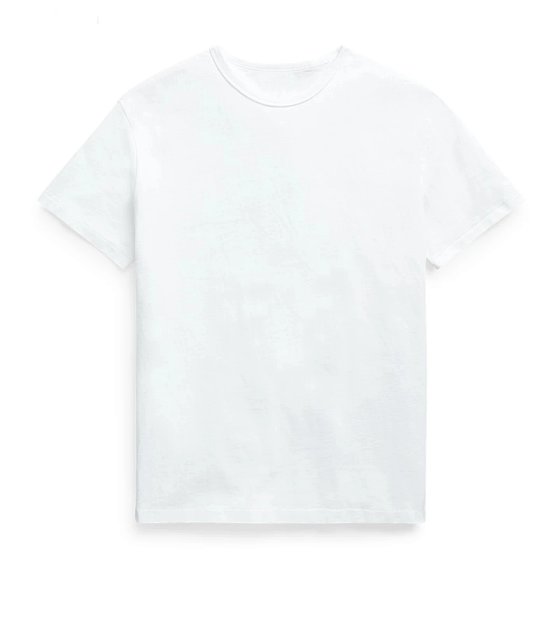 Classic pure white T-shirt