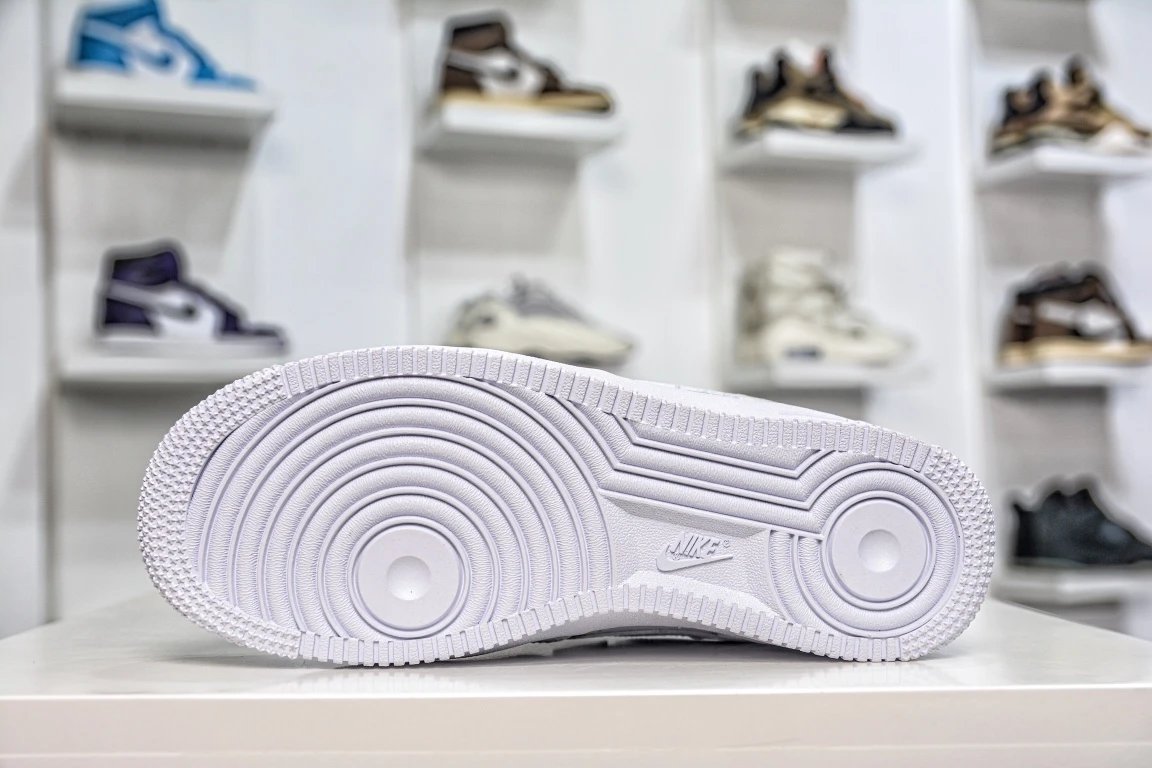 Nike Air Force 1 Low White Sneakers - 8