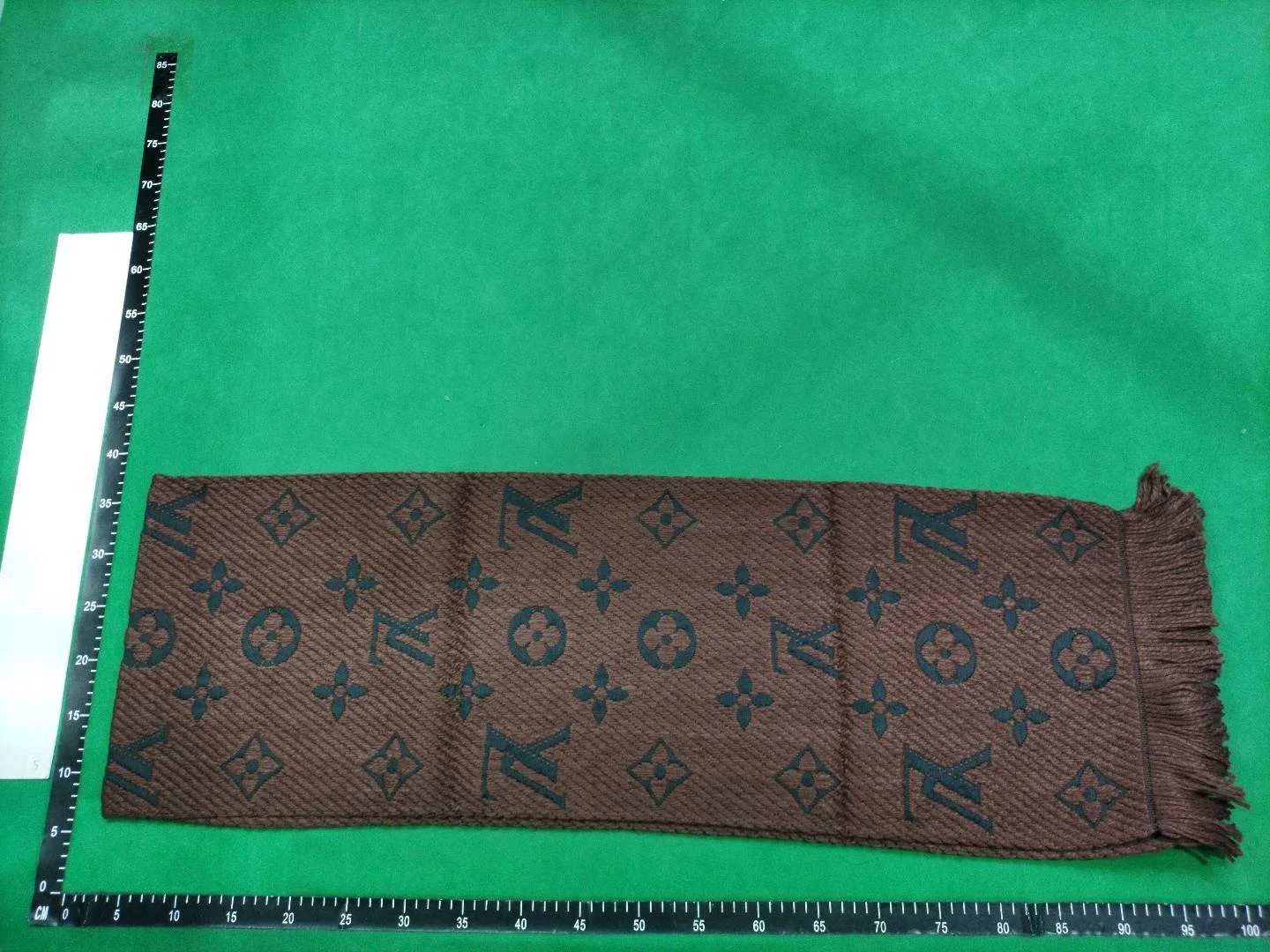 Louis Vuitton Monogram Scarf Brown
