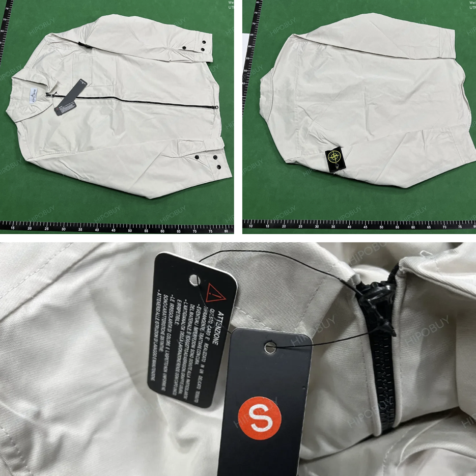 Collar jacket white