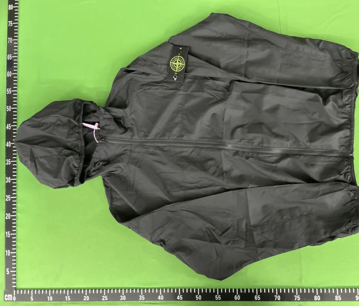 European high-quality black thin jacket