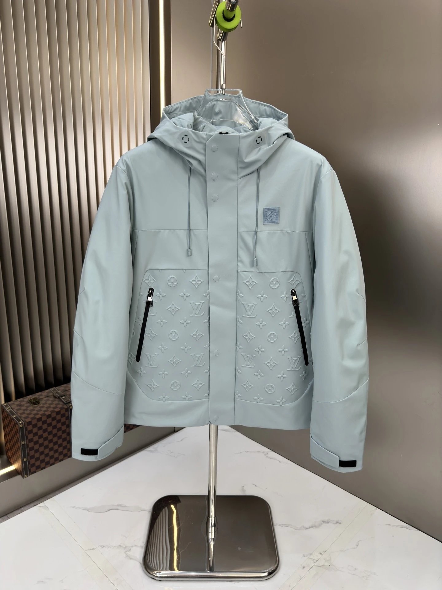 L+ Monogram Quilted Down Jacket - WhatsApp +86 17505006870
