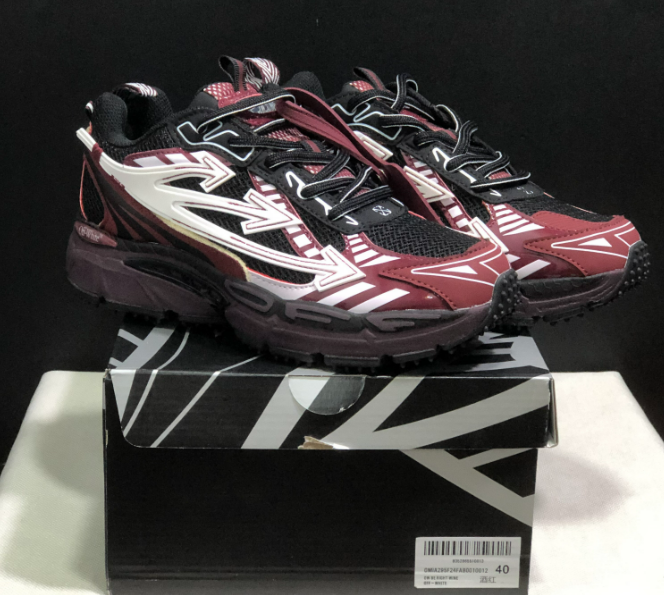 Mizuno Mizuno Wave Rider 25 Wine Red Running Shoes Red