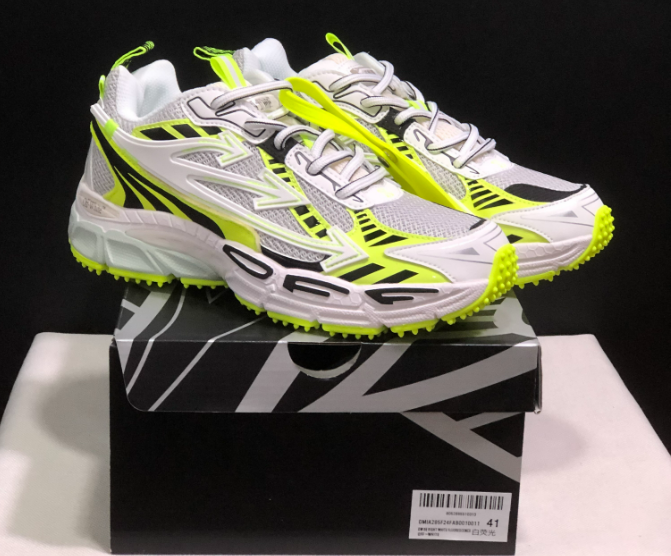 Versace Sneakers Low-Top Chunky — Neon Green