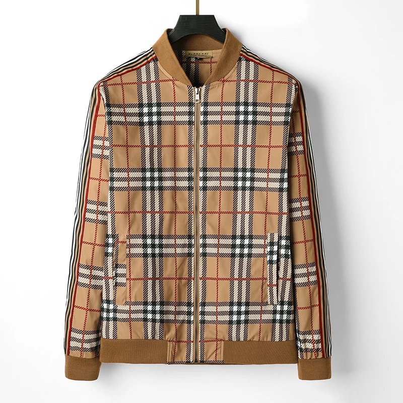Burberry Jackets Reversible hooded zip-up check jacket image 7