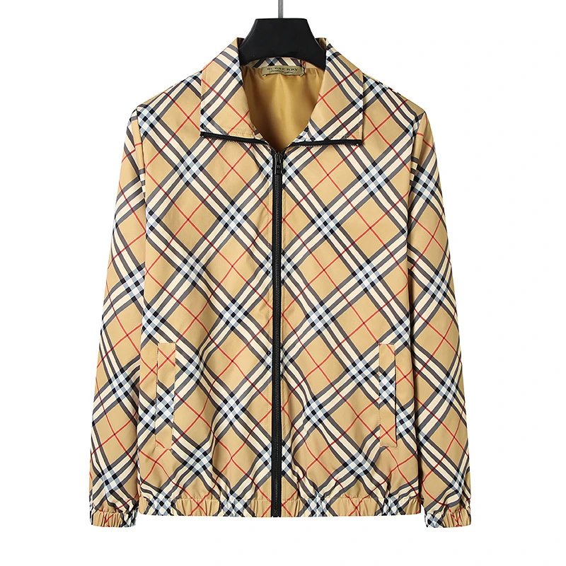 Burberry Jackets Reversible hooded zip-up check jacket — 2