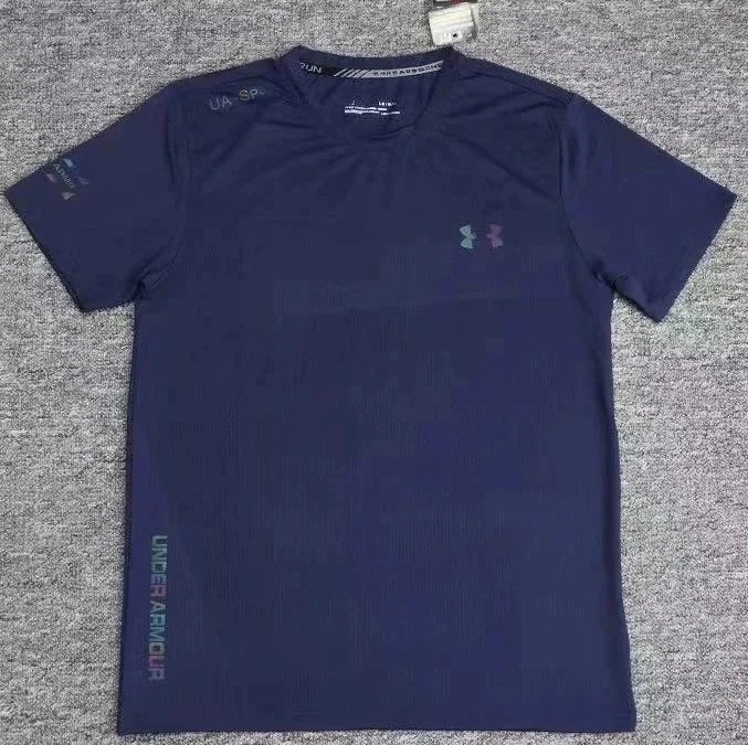 高品质春夏田径跑步服男子舒适训练运动短袖紧身衣 - 133503