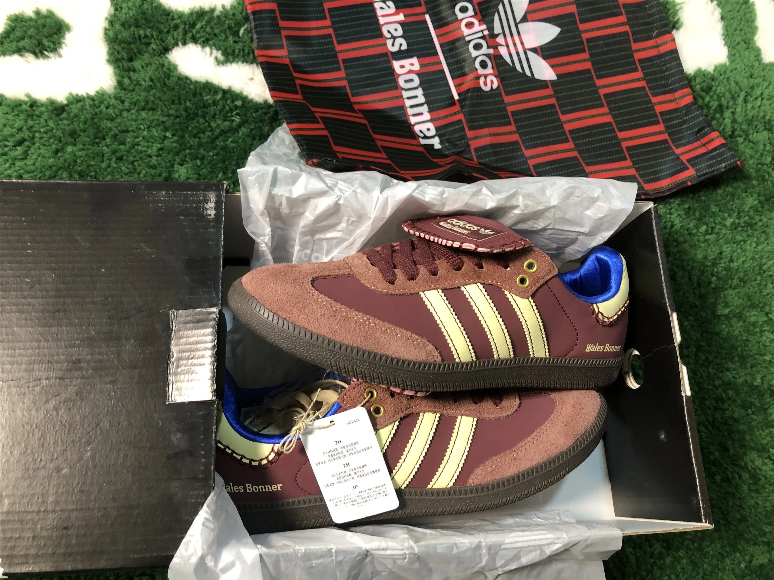 Adidas Originals Samba OG Leopard Print Orange Sneakers - 10