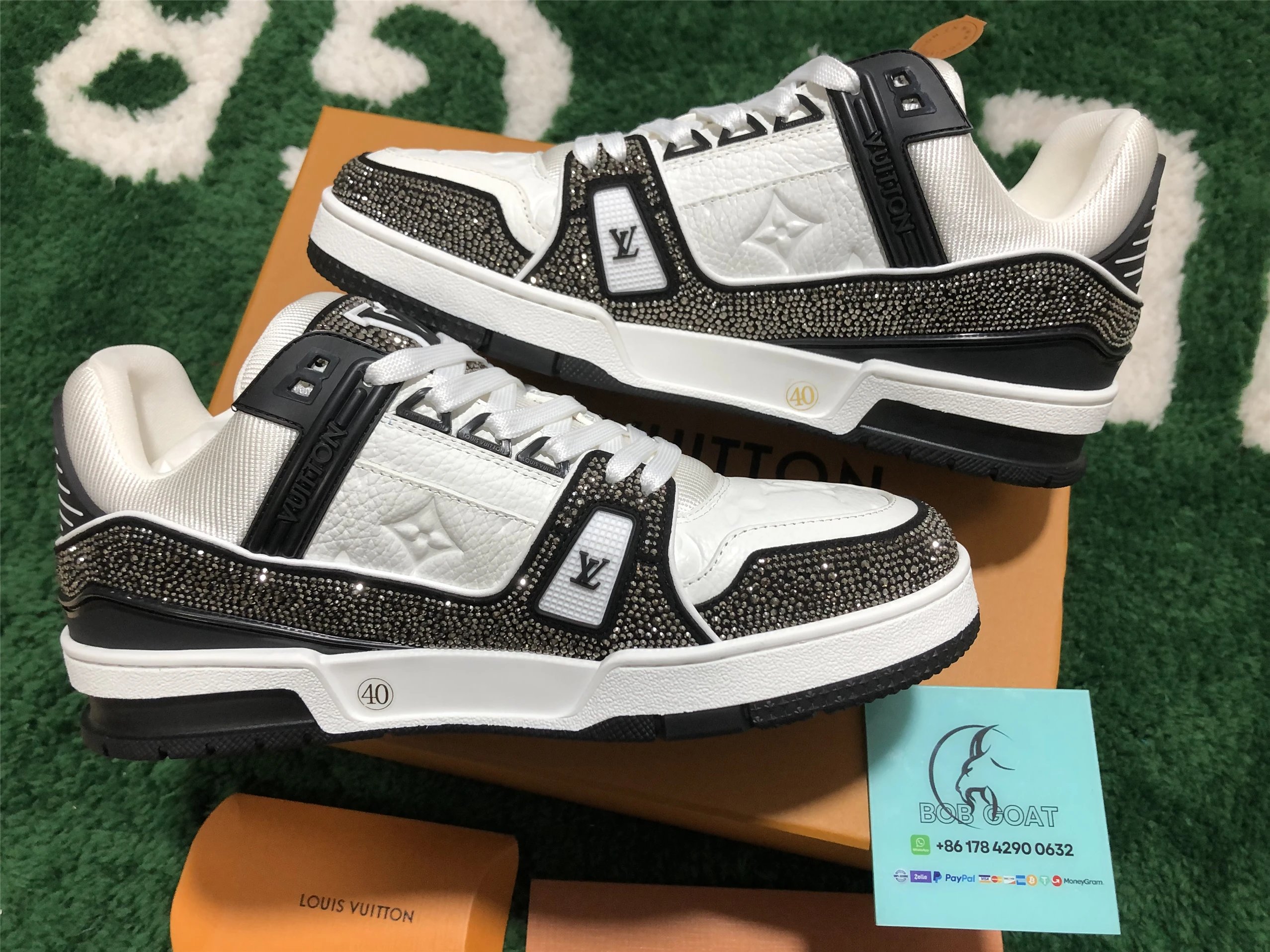 Louis Vuitton Archlight Purple Monogram Flower Sneakers - 28