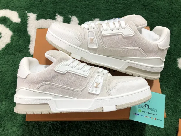 Louis Vuitton Archlight Purple Monogram Flower Sneakers - 18
