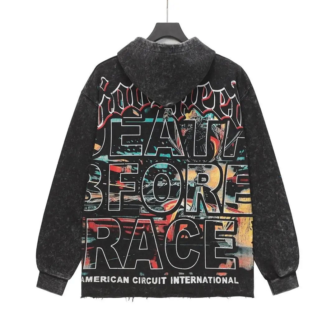 Design Godspeed Band Graphic Hoodie Multicolor Hoodie product detail 30 in Litbuy spreadsheet finds