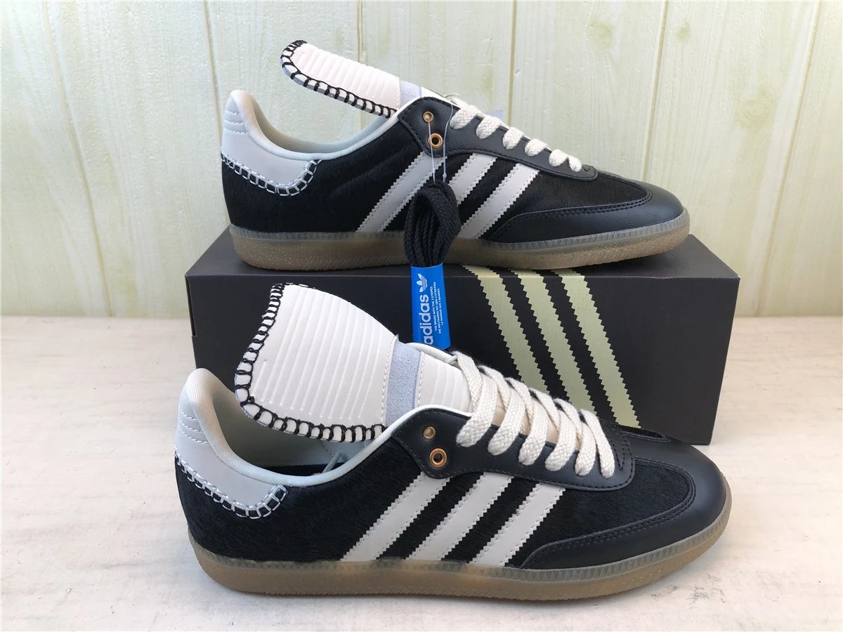Adidas Originals Samba OG Leopard Print Orange Sneakers - 35