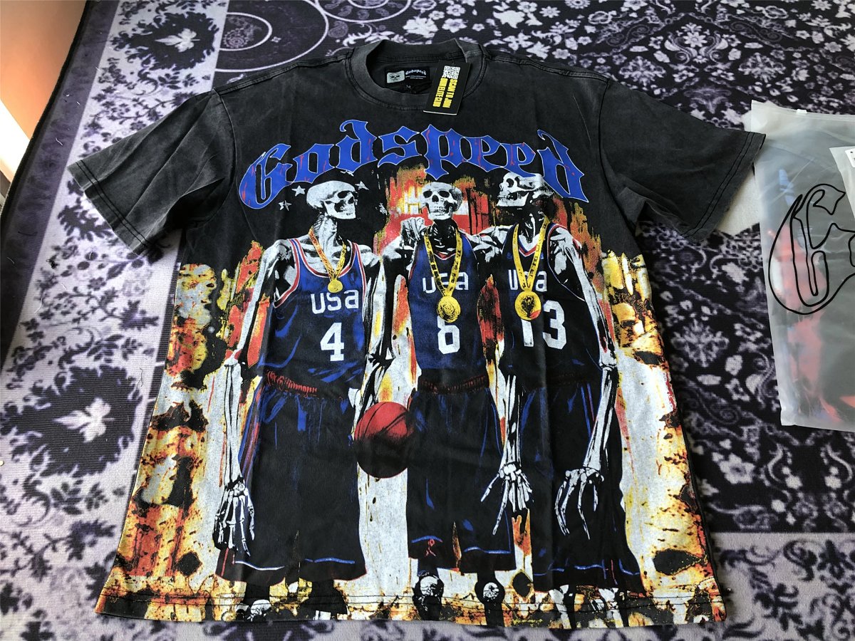 Design Godspeed Band Graphic Hoodie Multicolor Hoodie product detail 2 in Litbuy spreadsheet finds