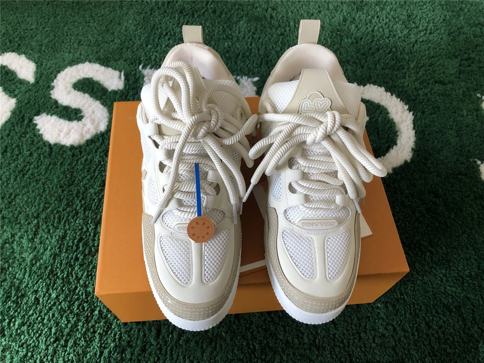 Louis Vuitton Archlight Purple Monogram Flower Sneakers - 67