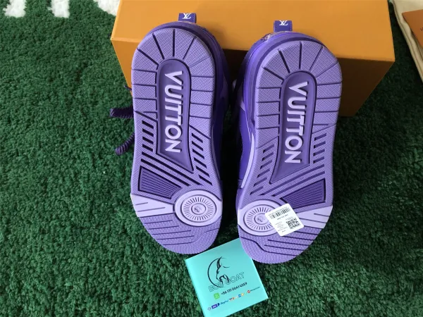Louis Vuitton Archlight Purple Monogram Flower Sneakers - 36