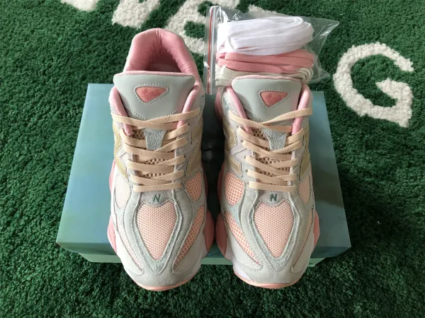 New Balance 9060 Pink Beige Chunky Sneakers - 60