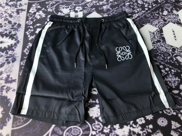 Loewe Anagram Logo Track Shorts Black - 1