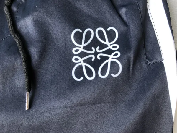 Loewe Anagram Logo Track Shorts Black - 3