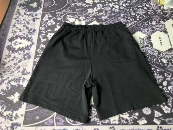 Moncler Logo Patch Black Sport Shorts - 5