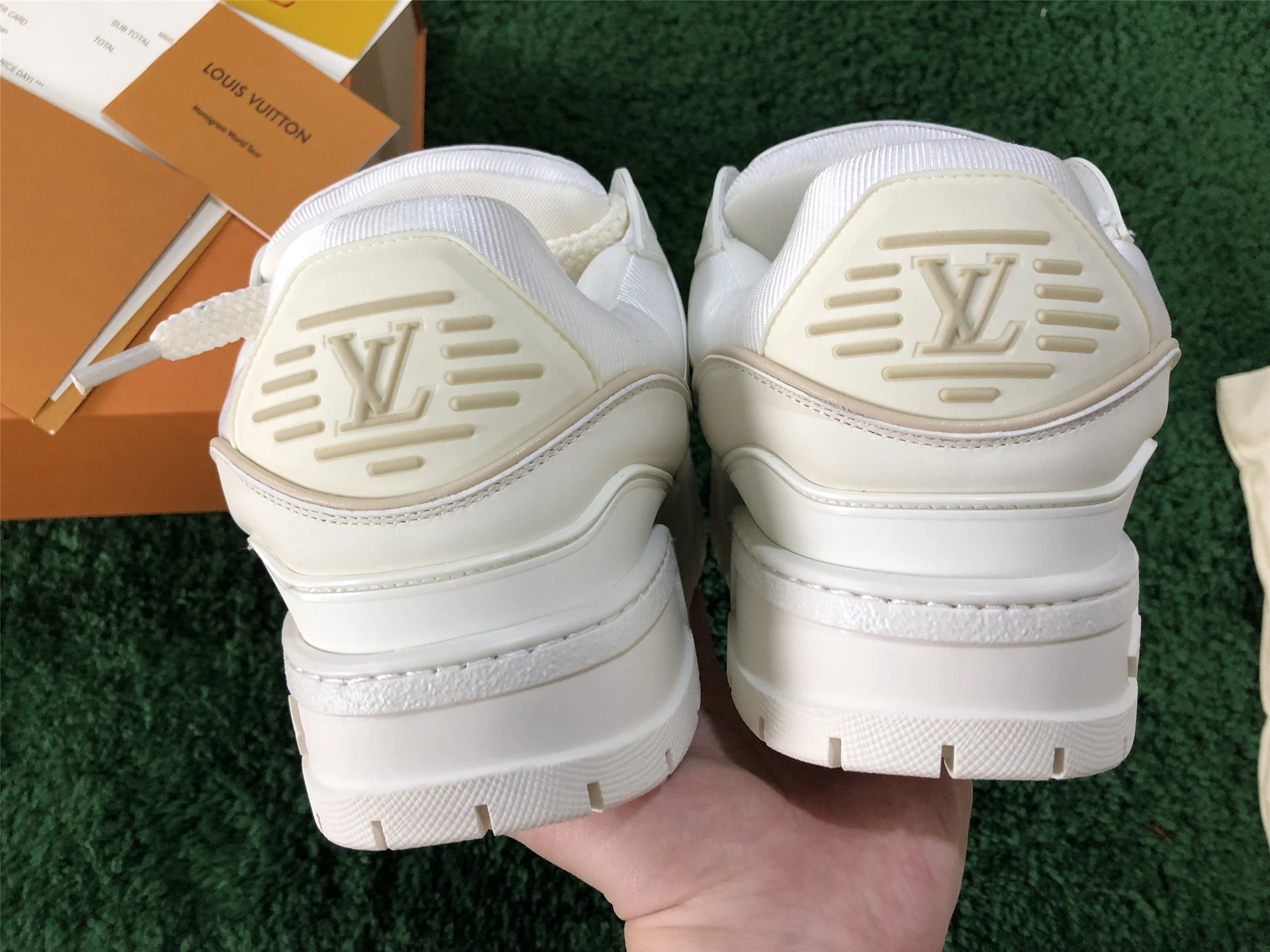 Louis Vuitton Archlight Purple Monogram Flower Sneakers - 55